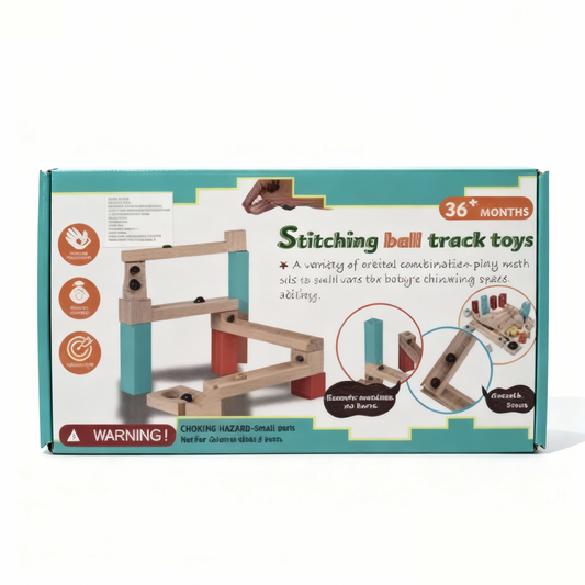 Stitching Ball track toys