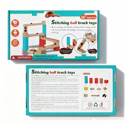Stitching Ball track toys