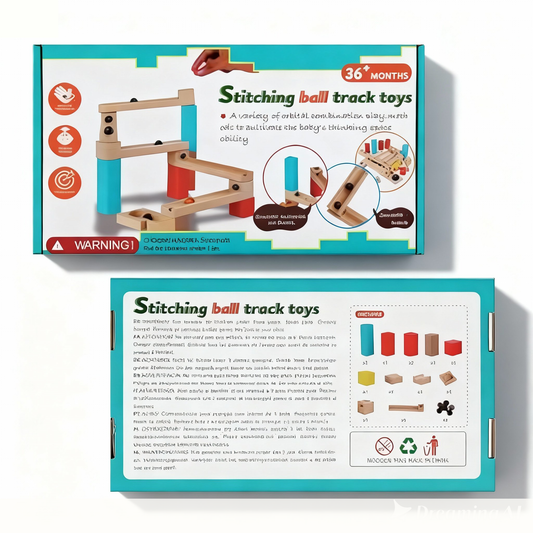 Stitching Ball track toys